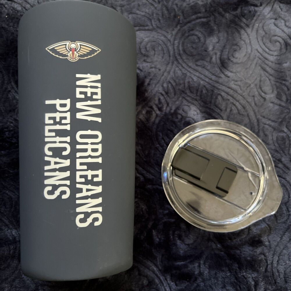 Rico Industries NBA Basketball New Orleans Pelicans 18oz Soft Touch, Easy Grip